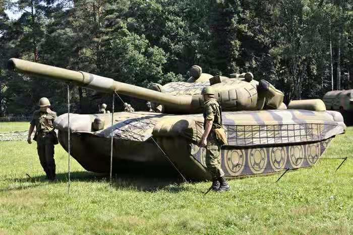 乌鲁木齐大型军用充气坦克